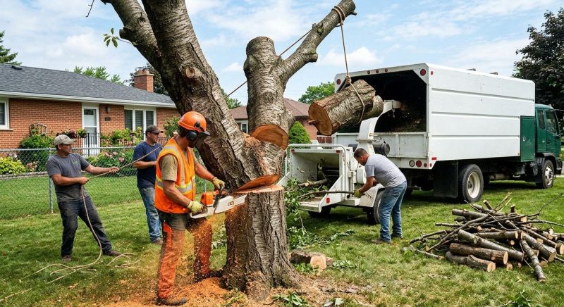 Cherry Tree Removal in Bucks County, PA