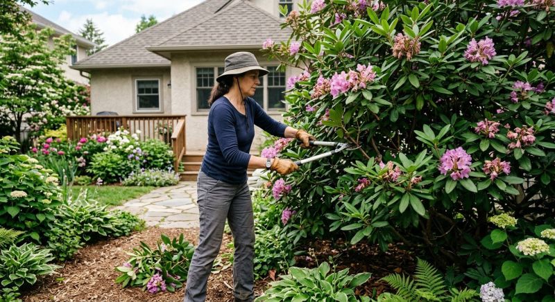 Rose Bush Pruning in Aiken, SC